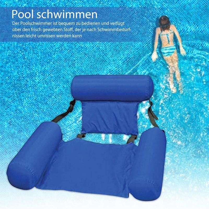 Avelena | Schwimmendes Schwimmbett und Liegestuhl
