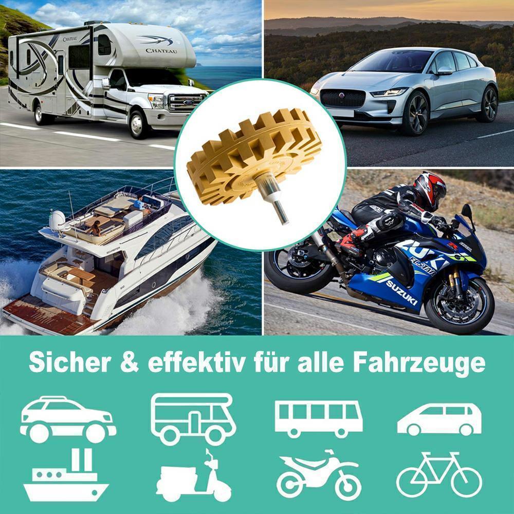 Avelena | 4 Zoll Radiergummi Rad, Abziehbildern Entfernung Werkzeug