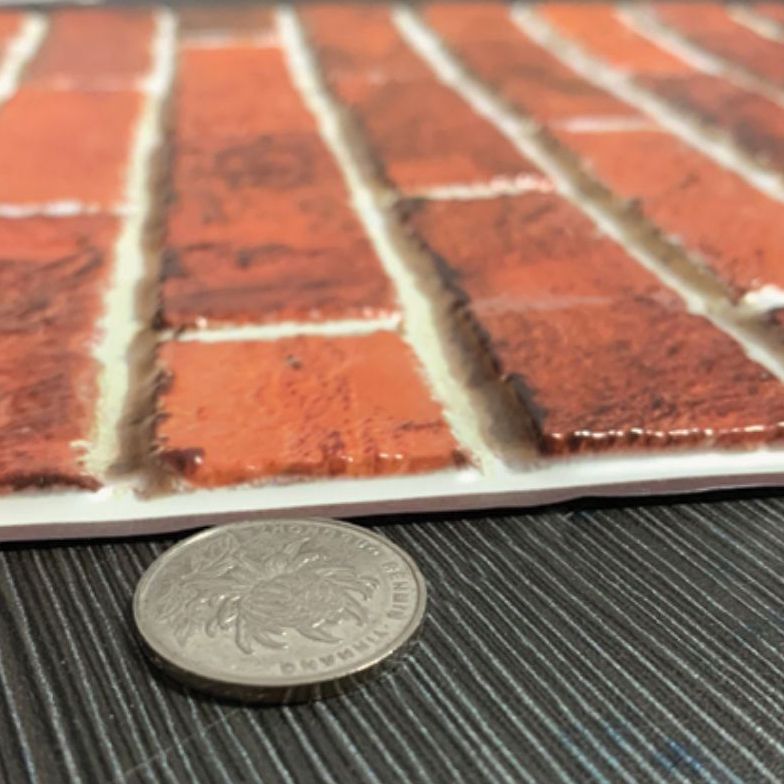 Avelena | 3D geprägte Spritzschutzpaneele Kunststoff Spritzschutzpaneele mit wasserdicht