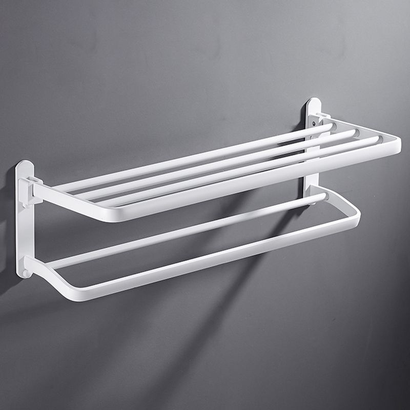 Avelena | Weißes Badezimmerzubehör Hardware-Set Modernes Badezimmerzubehör-Set, Handtuchhalter