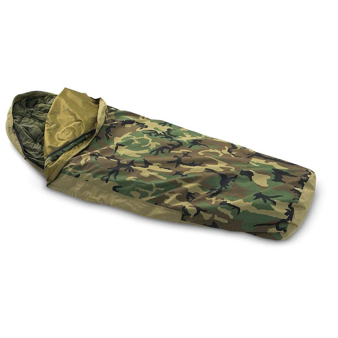 Avelena | US Military Modular Sleep System Bivy Cover, Woodland Camo, gebraucht