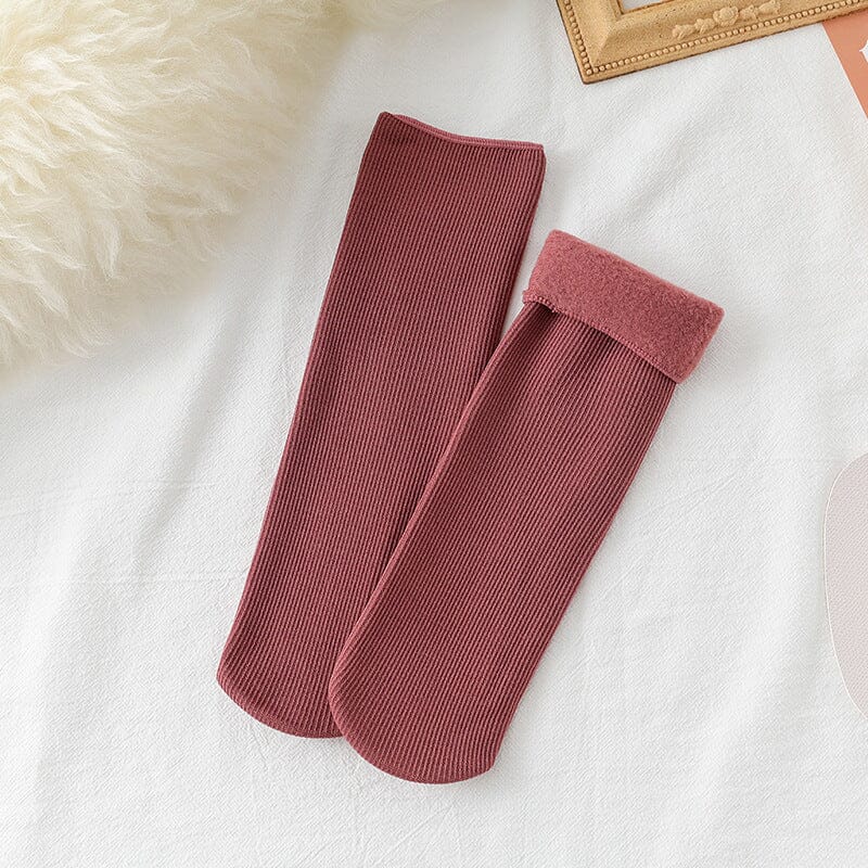 Avelena | Winterweiche Plüschbodensocken