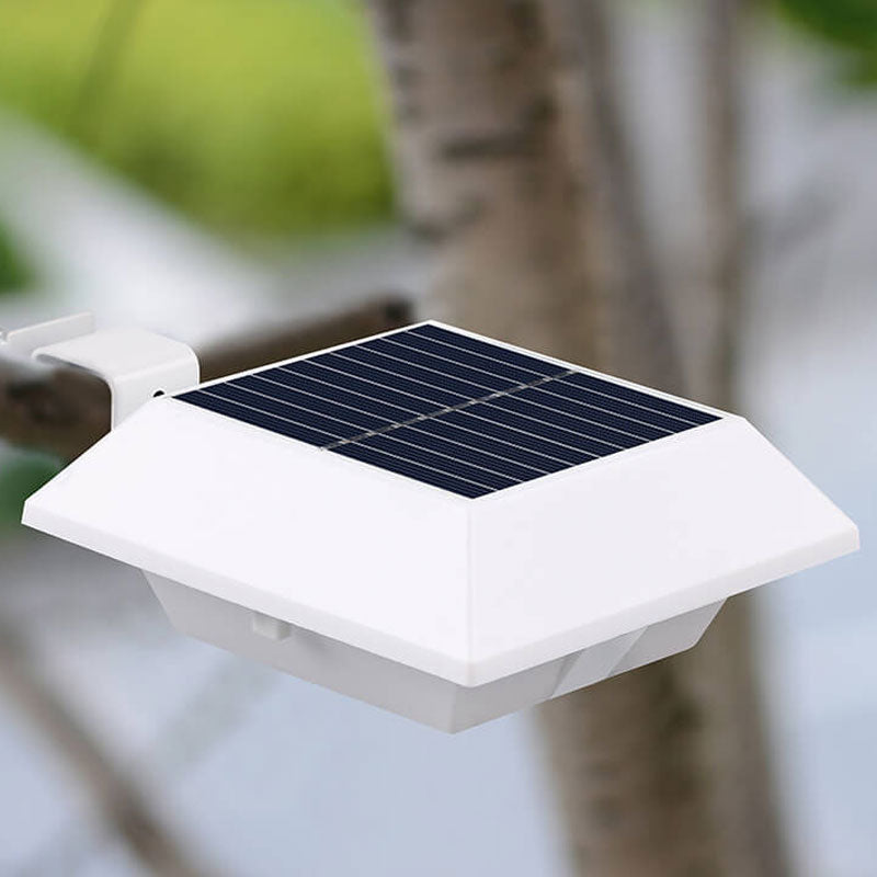 Avelena | Solar UFO Form Design Zaunlicht LED Außen Wandlampe