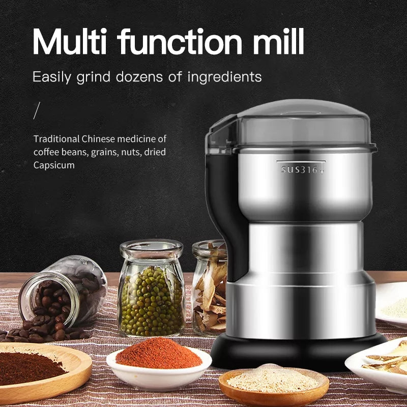 Avelena | 400W Stainless Electric Coffee Spice Grinder