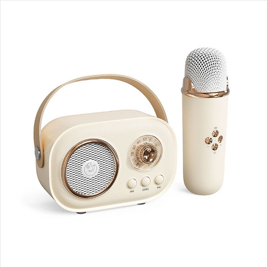 Avelena | Tragbarer Bluetooth-Lautsprecher mit kabellosem Mikrofon