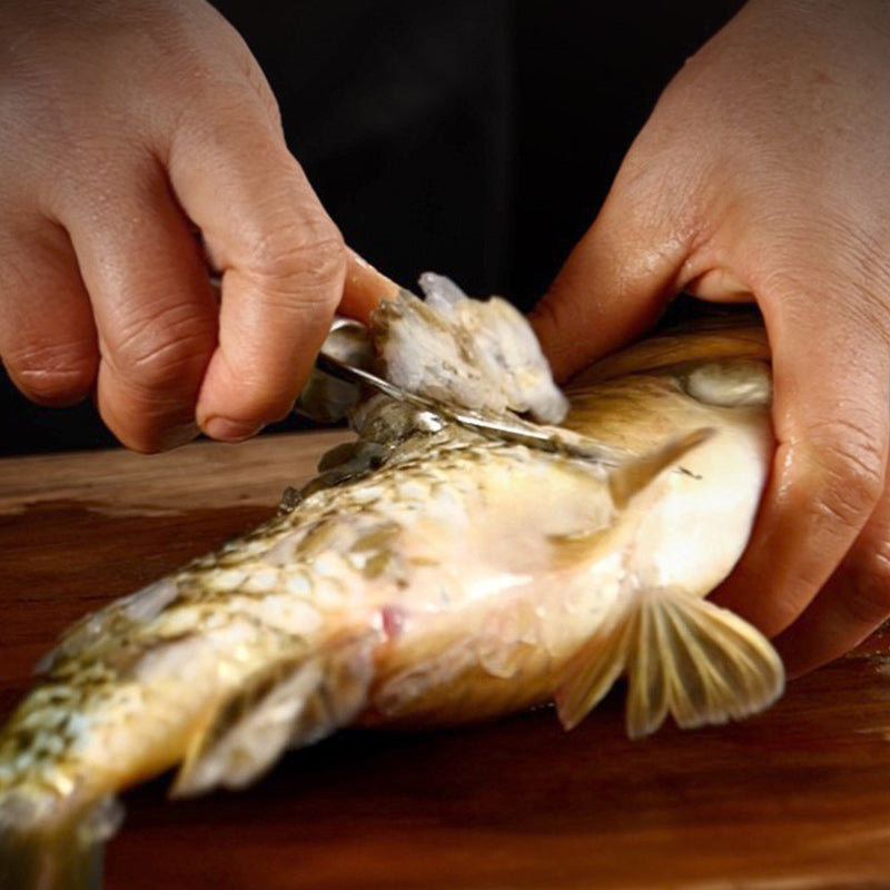 Avelena | 5 in 1 Multifunktionales Garnelenlinie Fischmaulmesser