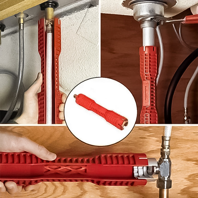 Avelena | 8-in-1 Spüle Multi-Wasserrohrschlüssel
