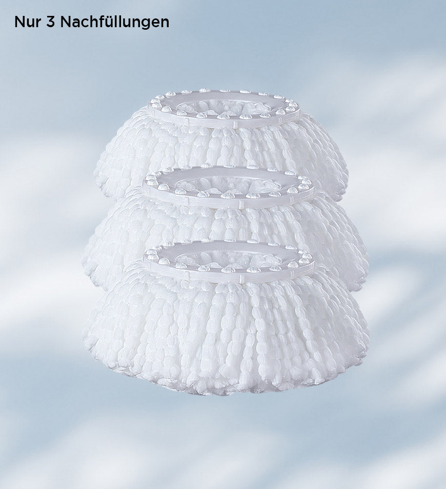 Avelena | 360° Drehbarer Wischmopp- und Eimer-Set mit Auswringsystem F63