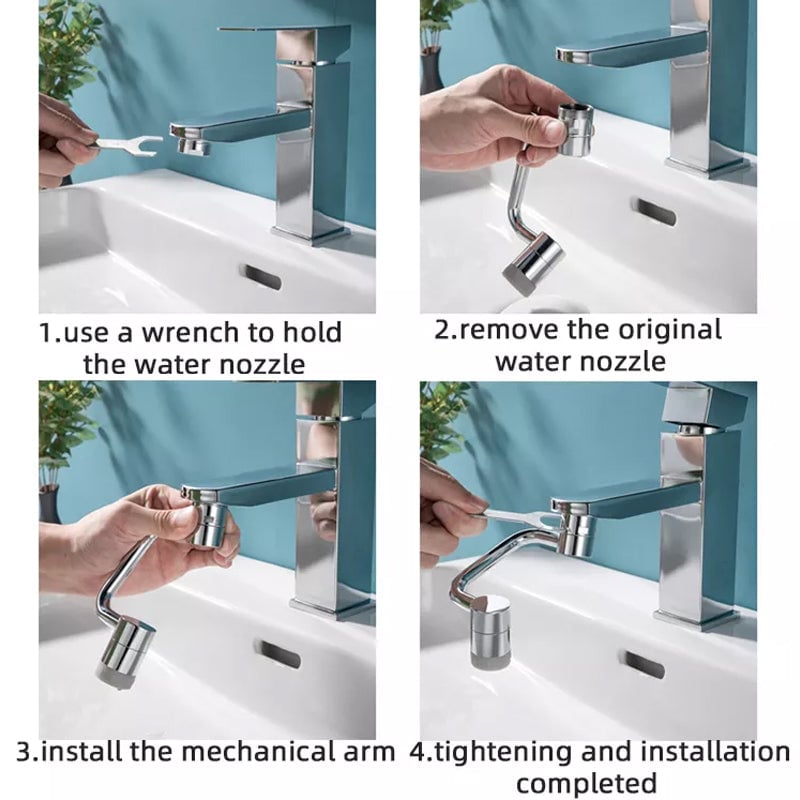 Avelena | U-Shape Universeller Wasserhahn