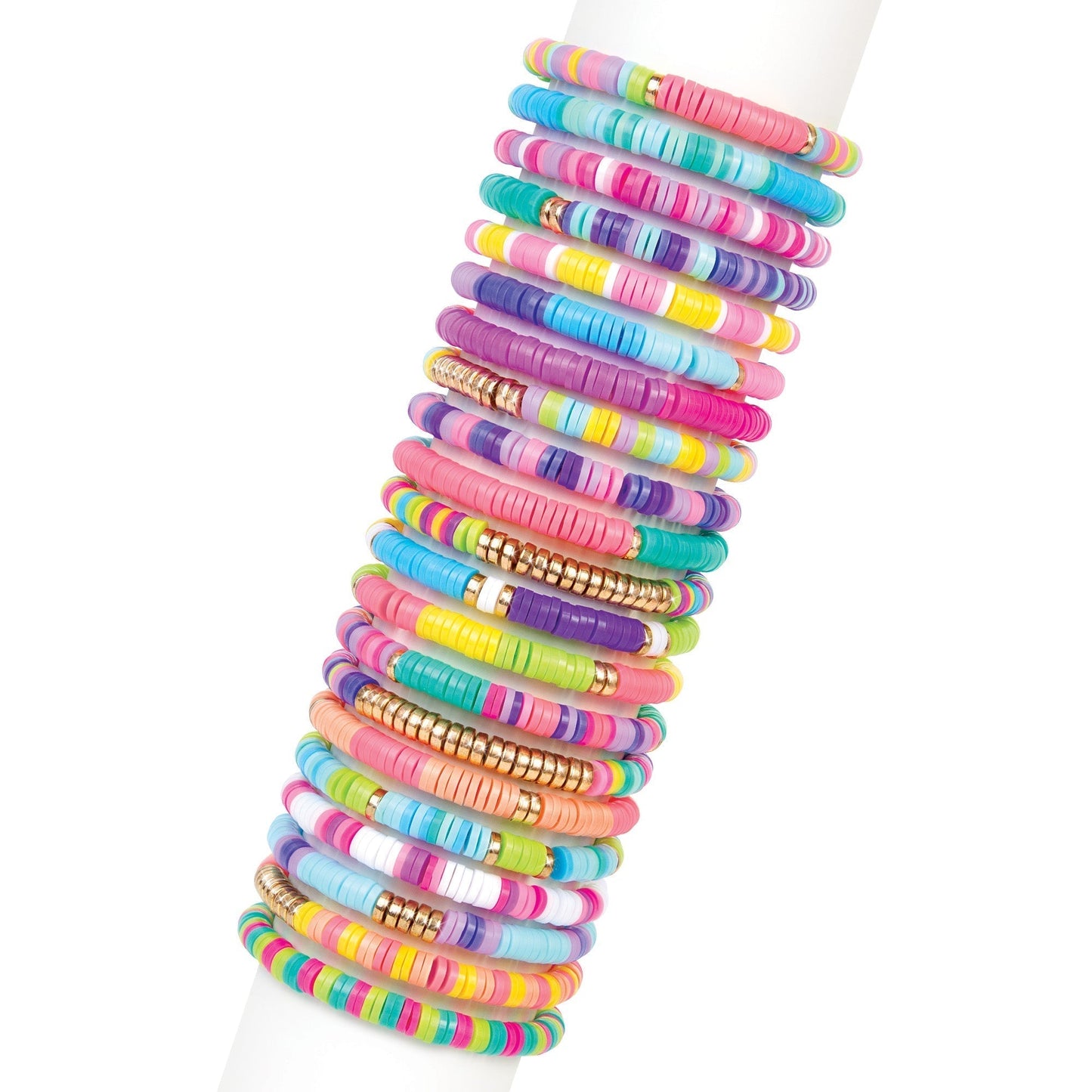 Avelena | Armband Bastelset Kinder | 2000+ Perlen & 16 Farben | Kreatives DIY Schmuckset ab 8 Jahren