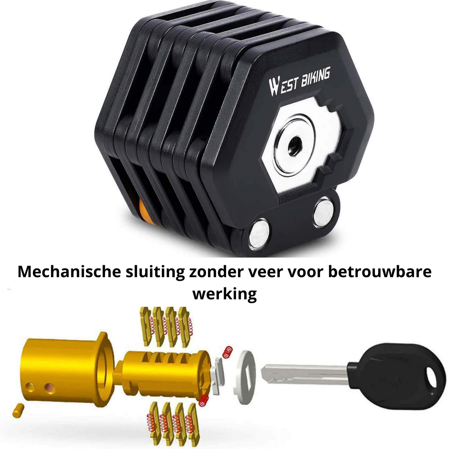 Avelena | TitanLock Pro – Robustes Fahrradschloss für ultimativen Schutz (für Fahrräder, E-Bikes & Roller)
