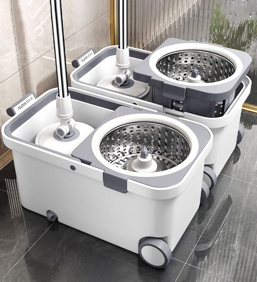 Avelena | 360° Drehbarer Wischmopp- und Eimer-Set mit Auswringsystem F63