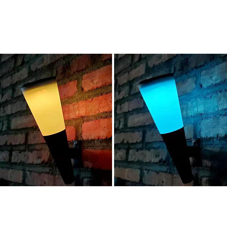 Avelena | Truro Solar Wandlampe Anthrazit - Energiesparende Solar-Außenwandbeleuchtung
