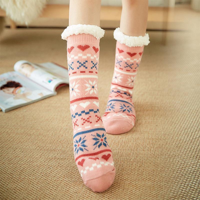 Avelena | Ultra-Plüsch Weiche Rutschfeste Socken, 1 Paar