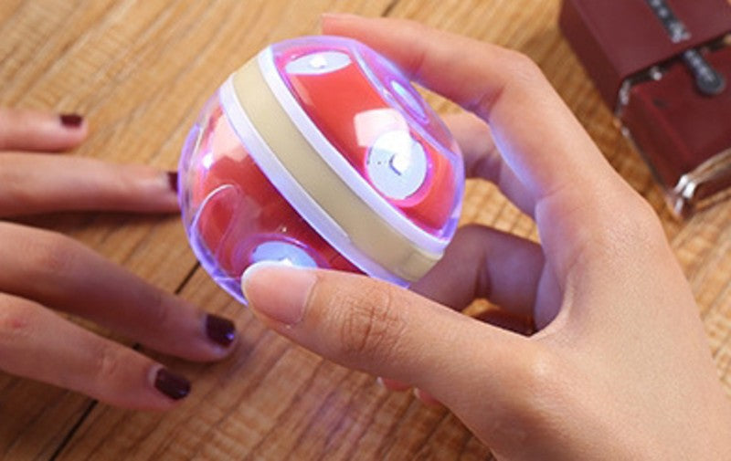 Avelena | 6cm tragbare wiederaufladbare kabellose UV-Sterilisationslampe & LED-Nagellampe, mit physikalischer Sterilisation, Umgebungslicht und USB-Ladeanschluss, für Arbeit, im Freien und Nägel