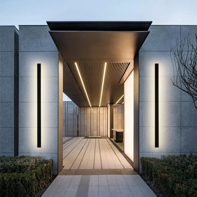 Avelena | Wasserdichte LED-Wandleuchte | Minimalistisches Design für Innen- und Außenbereich. Dimmbare Optionen verfügbar