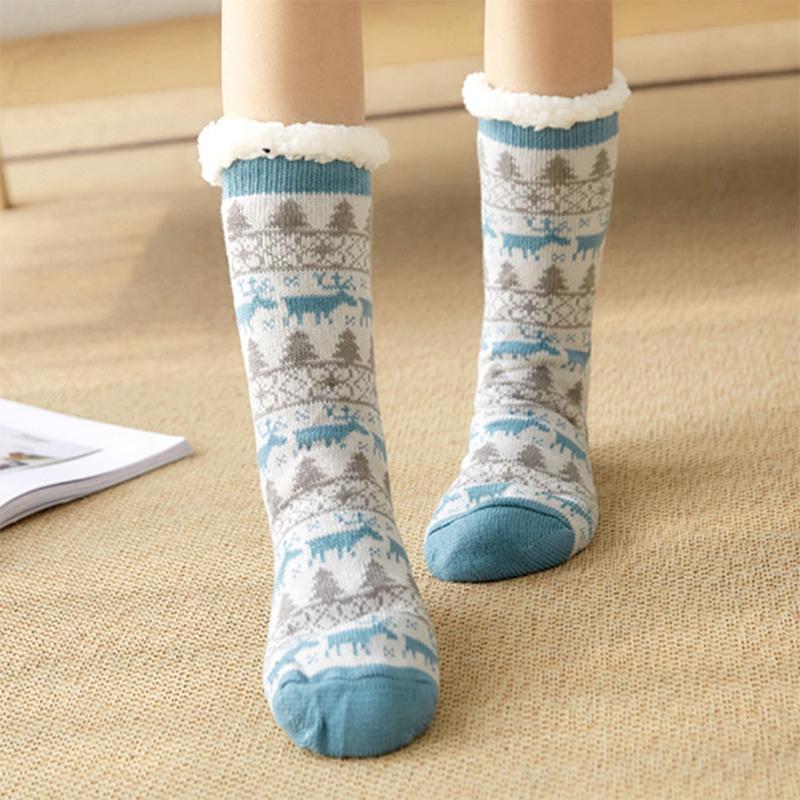 Avelena | Ultra-Plüsch Weiche Rutschfeste Socken, 1 Paar