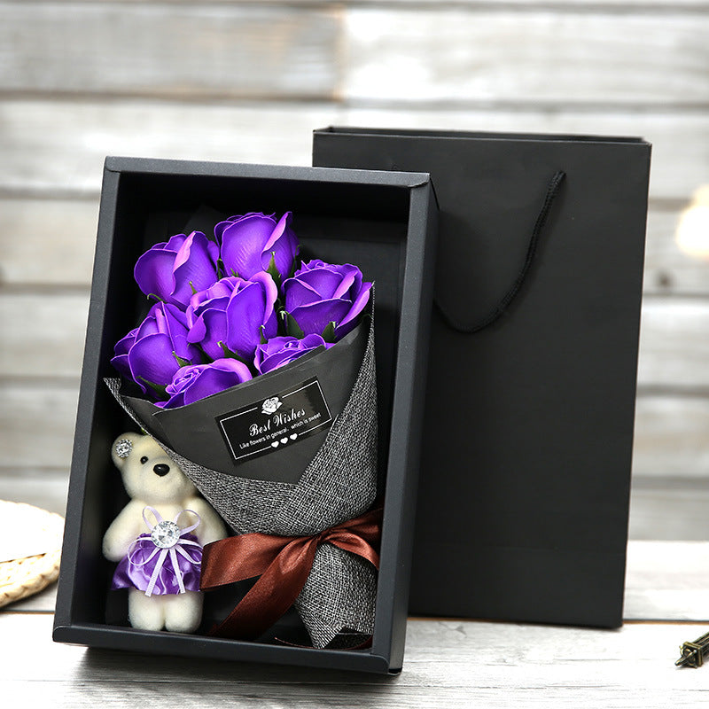 Avelena | Tanabata Valentinstagsmädchen Seifenblumen Geschenkkarton