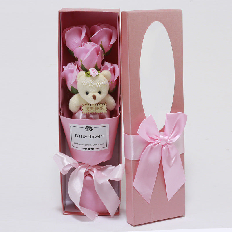 Avelena | Tanabata Valentinstagsmädchen Seifenblumen Geschenkkarton