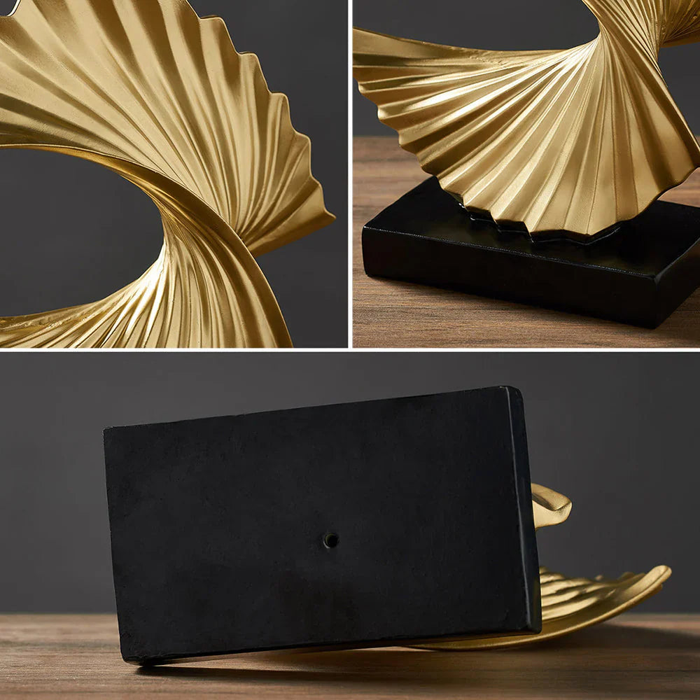 Avelena | Stilvolle Halbmond-Skulptur – Elegante Mond Deko für Zuhause & Büro