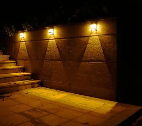Avelena | Solar Wandleuchte mit LED – Moderne Außenbeleuchtung für Garten & Terrasse, Wandlampen