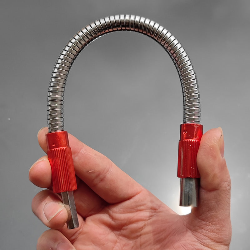 Avelena | Sechseckiger Schaft Metall Flex Universal Verlängerungs-Bit-Halter
