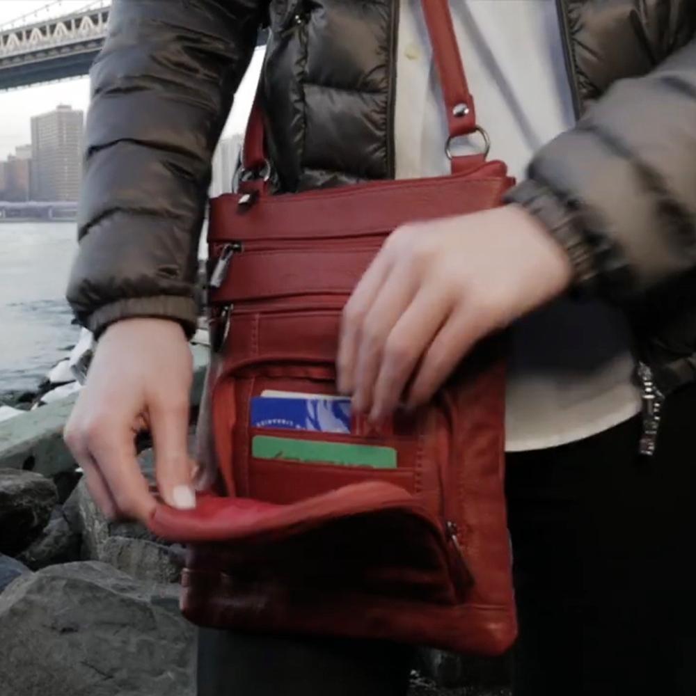 Avelena | Superweiche Crossbody-Tasche , 13 Farbe