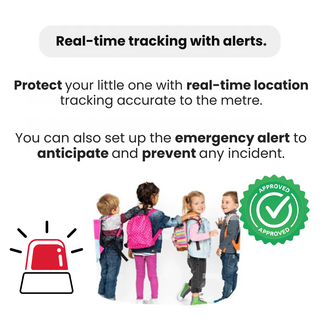 Avelena | GPS Tracker für Kinder | Echtzeit-Tracking, wasserdicht & lange Akkulaufzeit für das gute Gefühl
