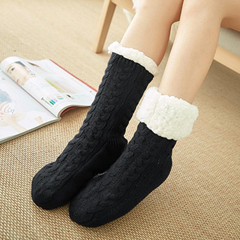 Avelena | Ultra-Plüsch Weiche Rutschfeste Socken, 1 Paar