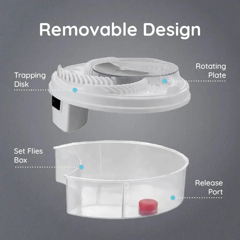 Avelena | USB Silent Fly Trap | Environmentally friendly, non-toxic and effective for indoor and outdoor use