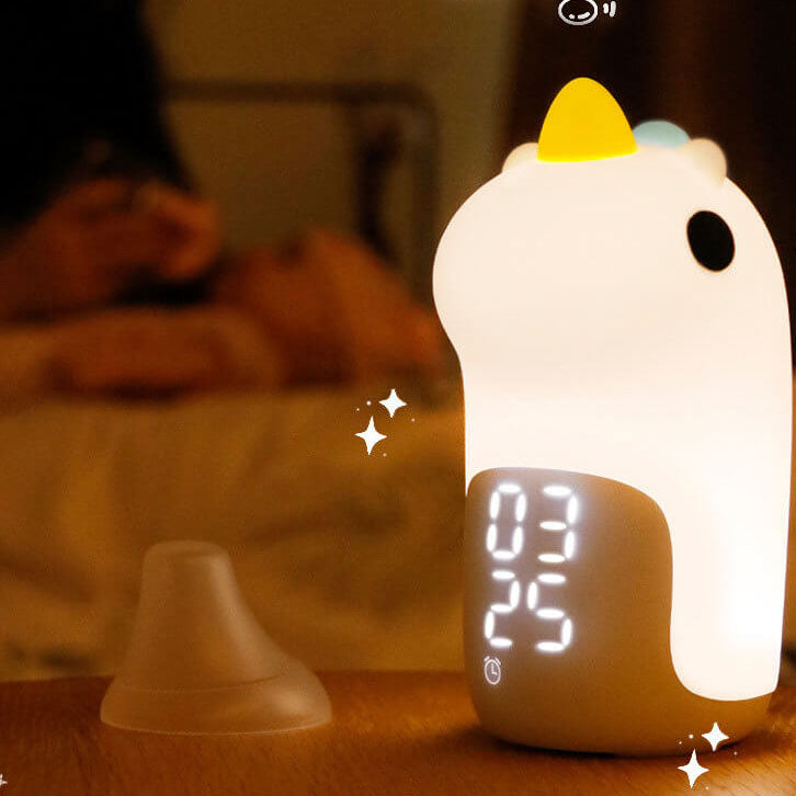 Avelena | Unilora DreamLight Wecker | Einhorn Design | Timer & LED Nachtlicht | Kinderzimmer-Deko