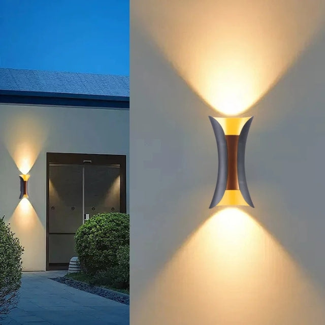 Avelena | 6W-10W LED Außenwandlampe – Wasserdichtes Garten- und Terrassenlicht für Innen- und Außenbereich