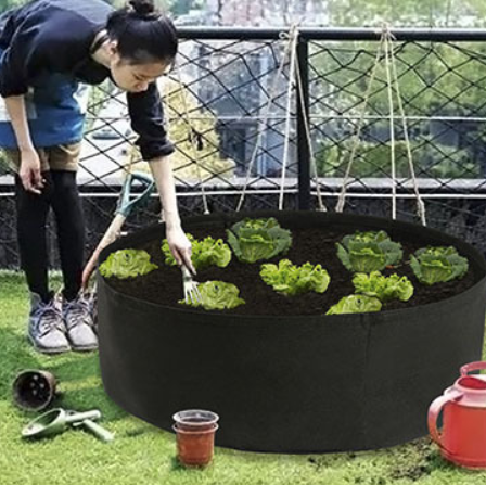 Avelena | Runder Pflanzenwachstumsbeutel – Gartenbehälter für Einfaches Pflanzenwachstum