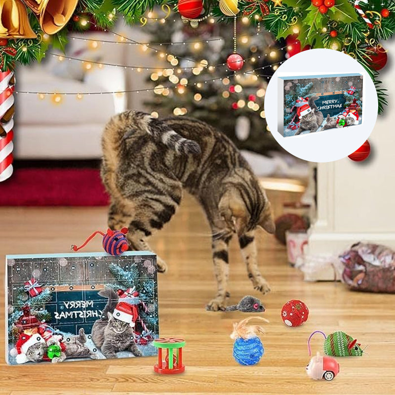 Avelena | Weihnachts-Countdown 2024 – Adventskalender für Katzenspielzeug
