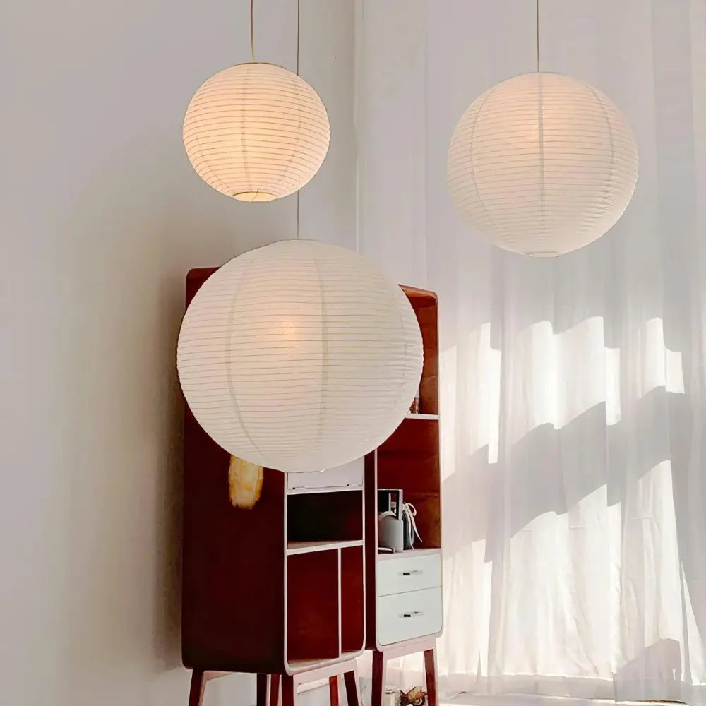 Avelena | Seiran Pendant - Minimalistische Japandi Hängeleuchte
