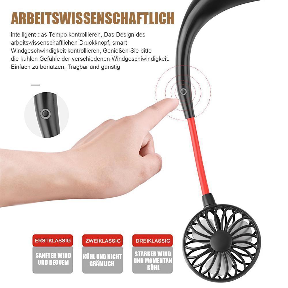 Avelena | Tragbarer zwei- Köpfe Ventilator