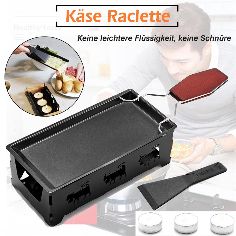 Avelena | Antihaft-Käse-Raclette-Grillplatte