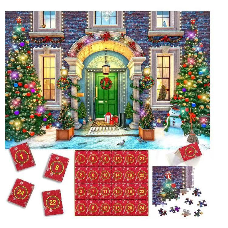 Avelena | Weihnachts-Adventskalender-Überraschungsbaustein-Set