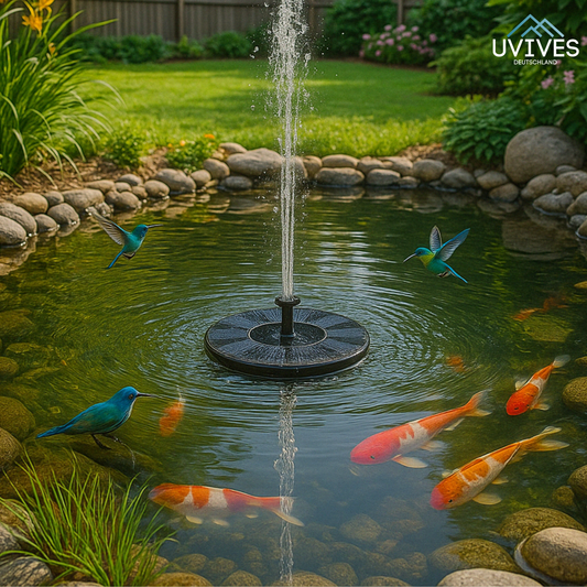 Avelena | AquaBloom – Solarbrunnen für Ruhe & Eleganz im Garten