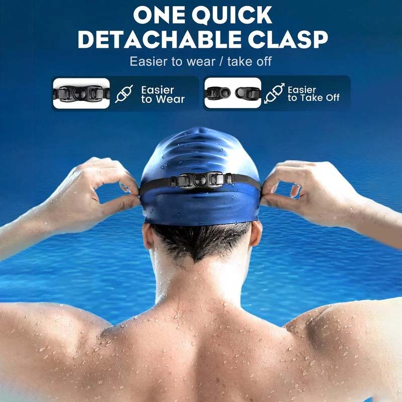 Avelena | Weitwinkel-Schwimmbrille mit Antibeschlag-Effekt