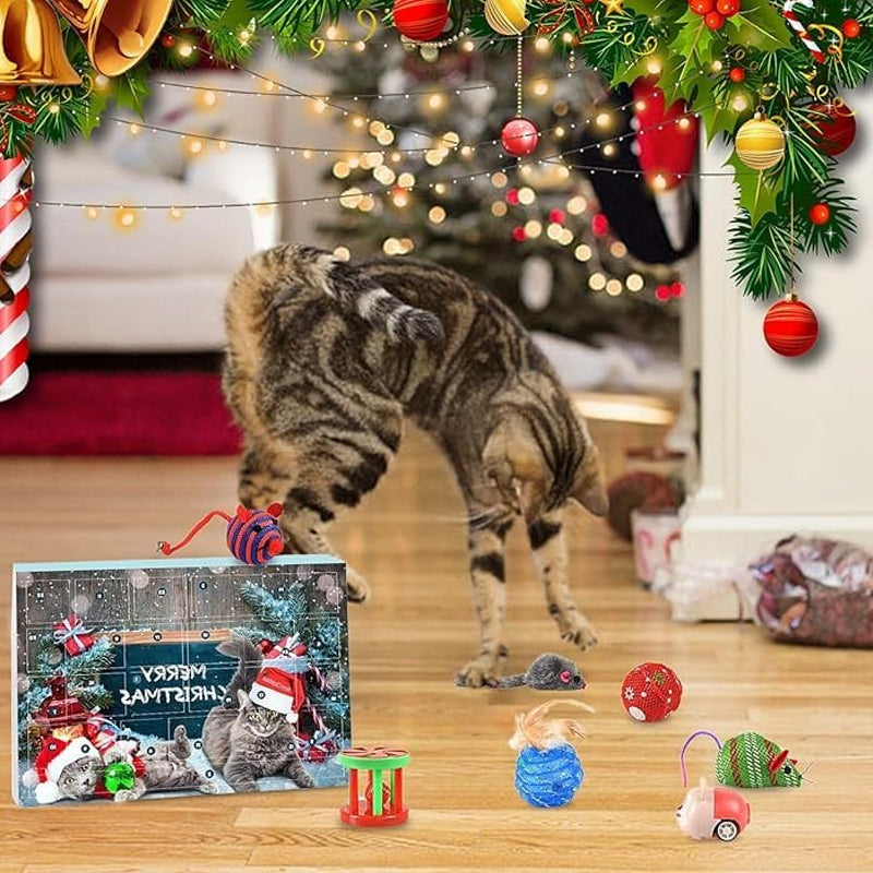 Avelena | Weihnachts-Countdown 2024 – Adventskalender für Katzenspielzeug