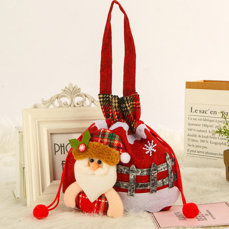 Avelena | Weihnachtsgeschenk Schneemann Puppe Tasche