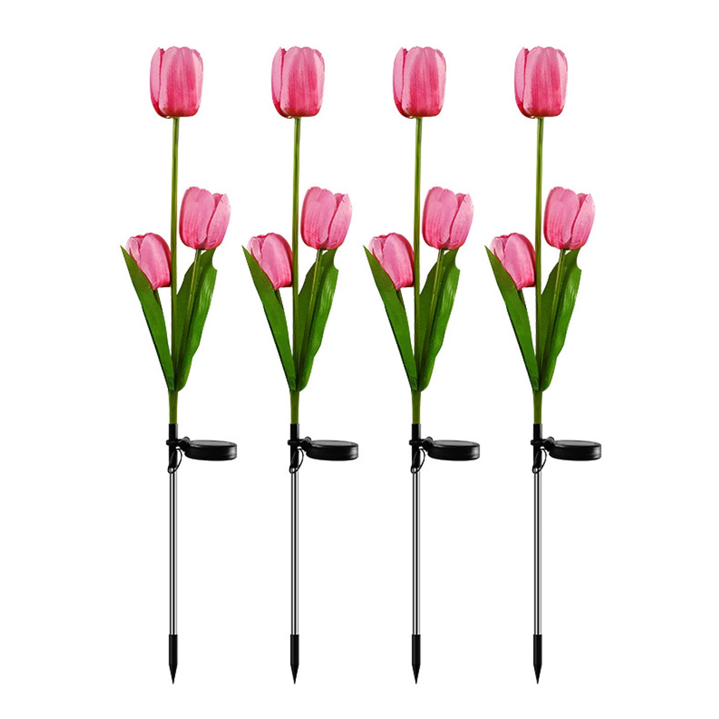 Avelena | Solar Tulpe Rasenlicht Außen Garten LED Tulpe Blumenlicht Bodenstecker Landschaftslicht