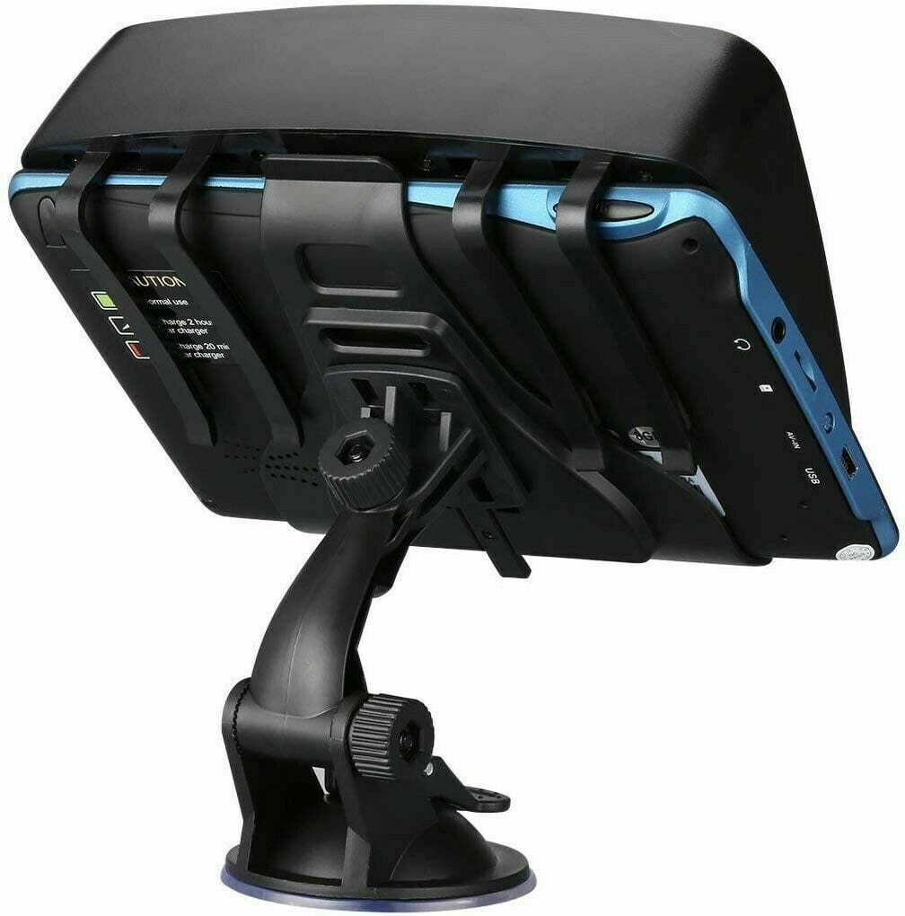 Avelena | 7" GPS-Navigationssystem | Aufgerüstet mit Live-Verkehrsupdates & Vorgefertigten Karten für das Vereinigte Königreich & die EU für Autos und Lkw