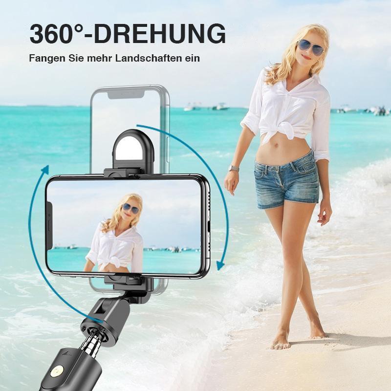 Avelena | Selfie-Stick mit Bluetooth-Fernbedienung
