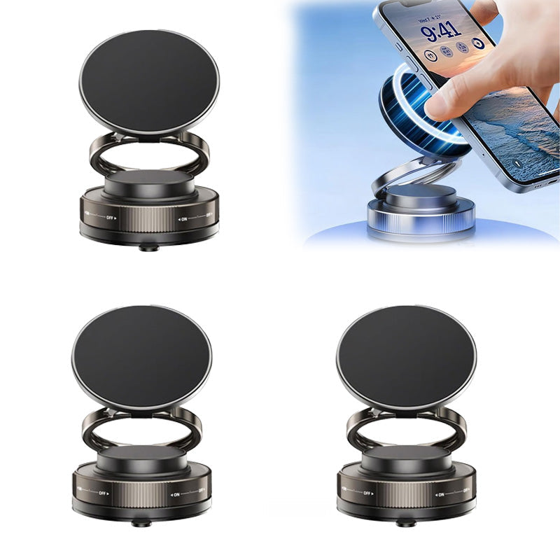 Avelena | 360° verstellbarer magnetischer Handyhalter mit Vakuum
