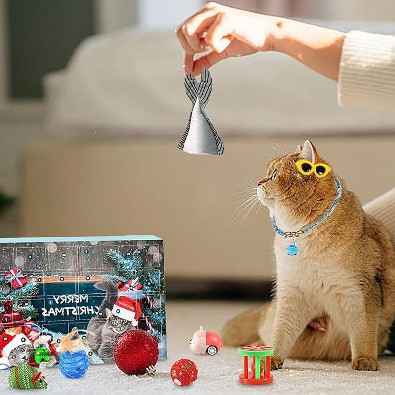 Avelena | Weihnachts-Countdown 2024 – Adventskalender für Katzenspielzeug
