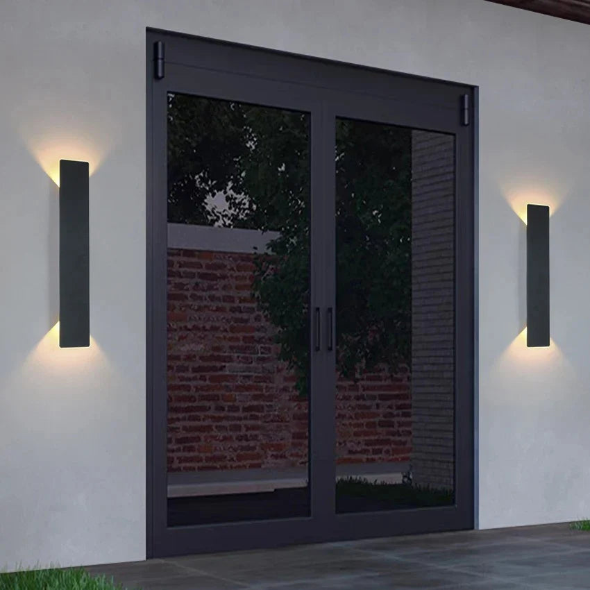 Avelena | Wetterfeste LED-Außenwandlampe | IP65-zertifiziert, energieeffizient & modernes Design für Garten- und Terrassennutzung