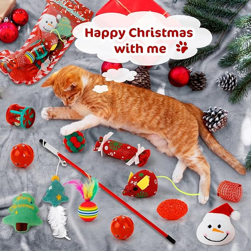Avelena | Weihnachts-Countdown 2024 – Adventskalender für Katzenspielzeug
