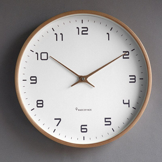 Avelena | Wanduhr - Luxora - Nordisches Design - Massivholz